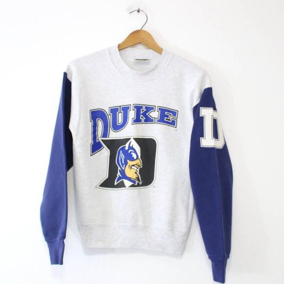 Vintage Kids Duke University Blue Devils Sweatshirt Medium - Picture 1 of 6